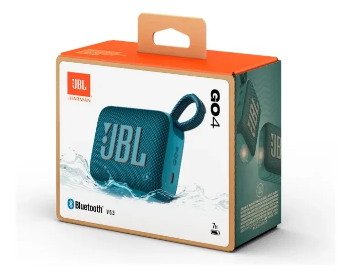 Parlante JBL original Go 4 portátil con bluetooth Azul - Imagen 5