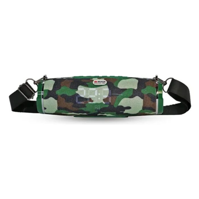 Parlante Inalámbrico Braun 7060 Bluetooth 5.0 CAMUFLADO