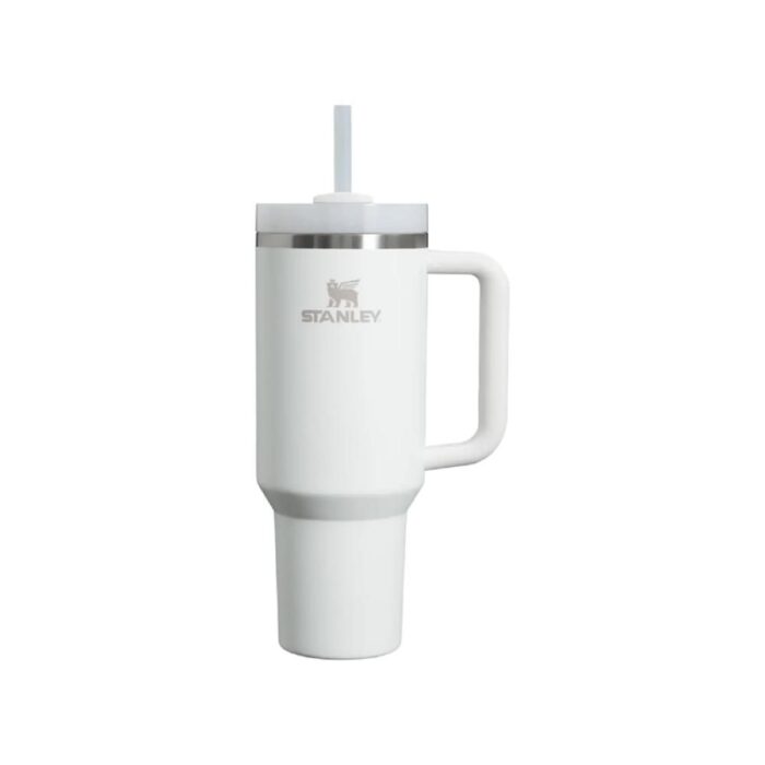 Vaso térmico Stanley The Quencher H2.0 Flowstate 1.18 L  Frost Blanco
